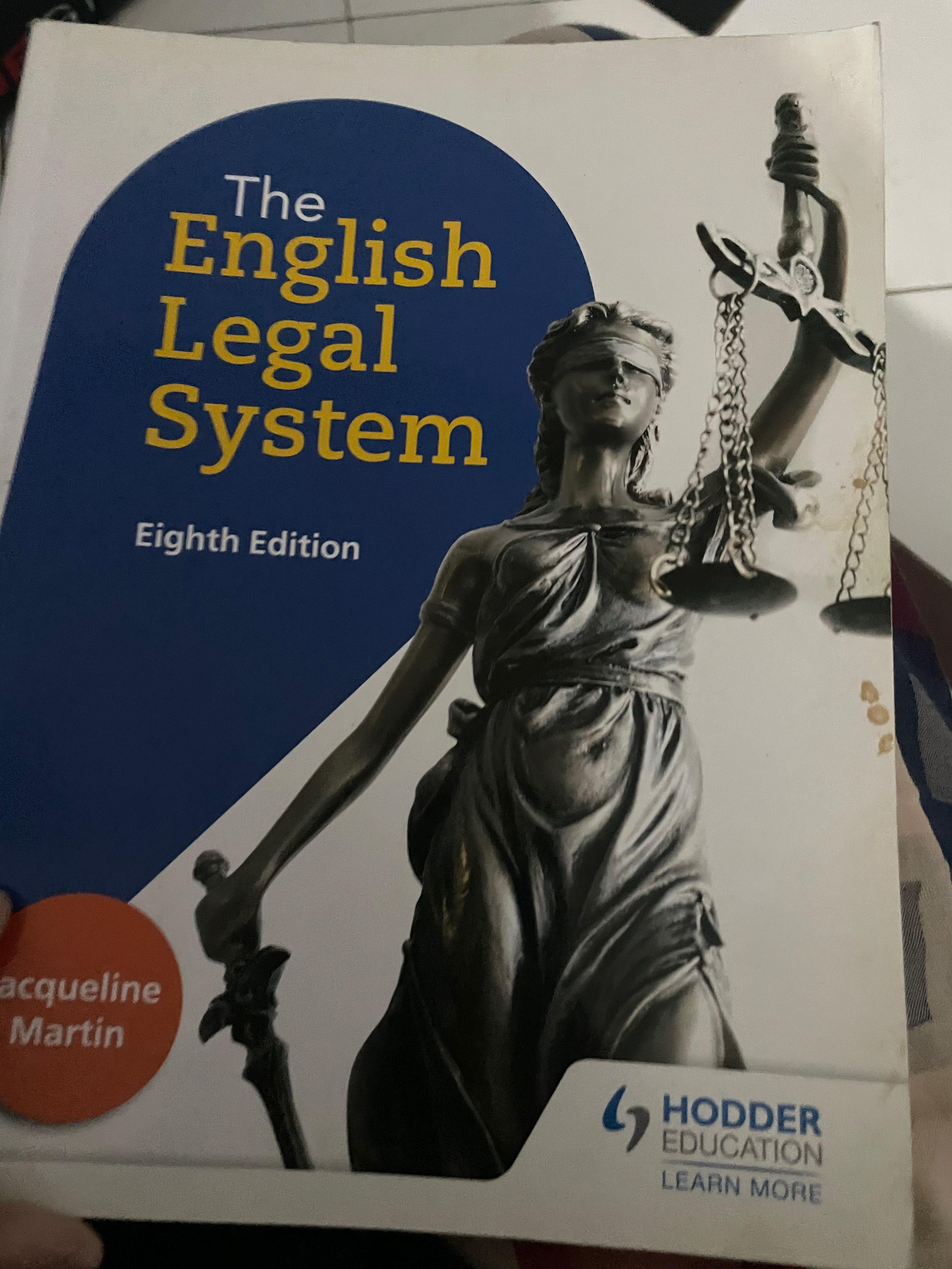the legal system (eighth edition)